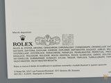 Rolex Milgauss Booklet 2014 Italian