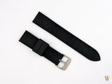 Vintage Style Rubber Divers Watch Strap