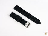 Vintage Style Rubber Divers Watch Strap