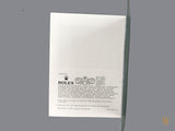 Rolex Datejust II Booklet 2012