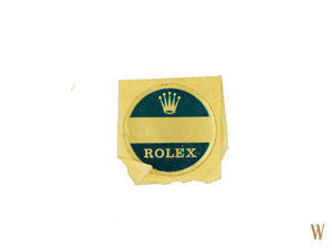 Rolex Unused Case back sticker