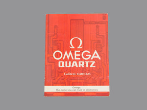 Omega Quartz Cal 1320/1325 Booklet