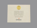 Omega International Guarantee Papers 1968