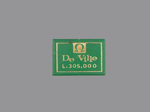 Omega De Ville Price Display Tag