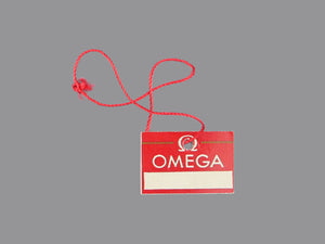 Omega Vintage Blank Price Tag