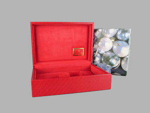 Rolex Red Leather Watch Box with Outer