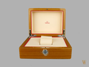 Omega Polished Wood Watch Box