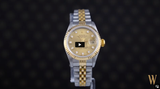 Rolex Ladies datejust ref 69173 Diamond Dial With Papers