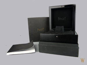 Piaget Wooden Watch Presentation Box and instruction Booklet