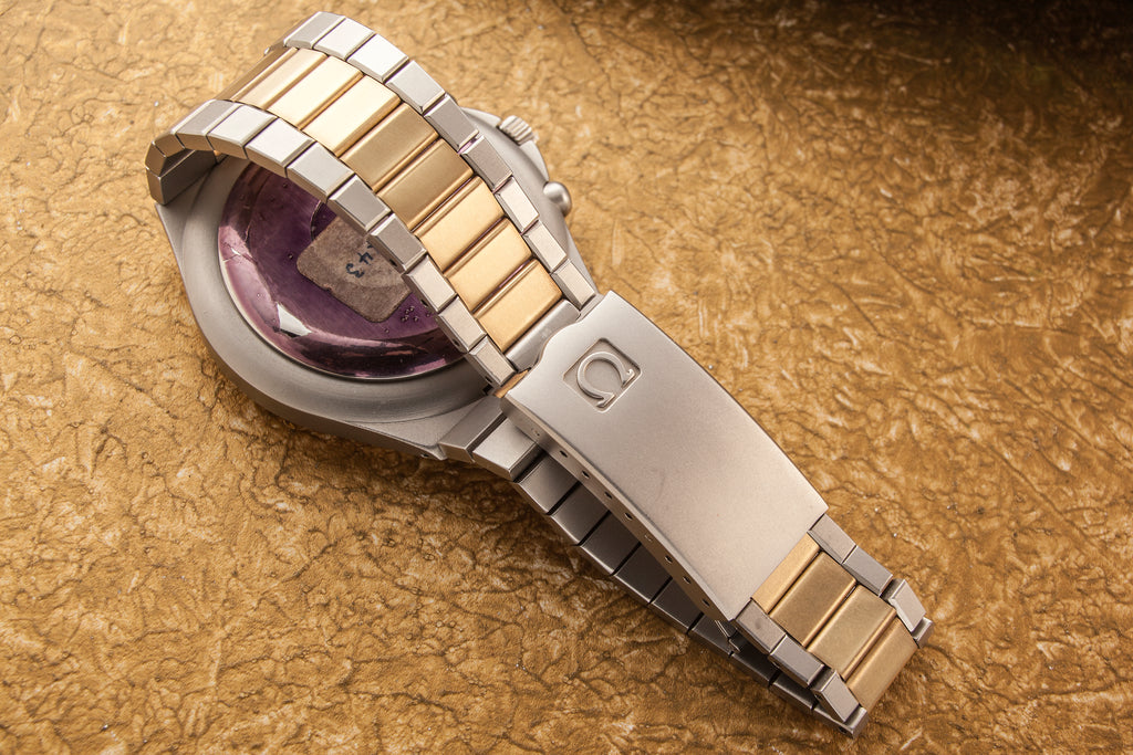 Aluminium bezel insert for Omega Speedmaster Watch-LuxuryWatchStraps –  luxurywatchstraps.co.uk