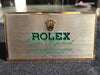 Rolex Oyster perpetual dealer product display sign