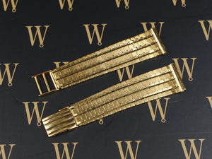 Solid 18ct Yellow Gold Watch Bracelet