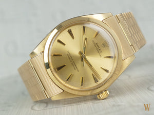 Rolex Oyster Perpetual Solid 14ct Gold