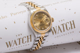 Rolex Ladies datejust ref 69173 Diamond Dial With Papers SOLD