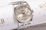 Rolex Gents Diamond Dial with Box and Papers SOLD