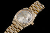 Rolex Day date 18ct gold with factory diamond dial