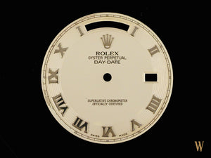 Rolex Day Date 40 Ivory Roman Numeral Dial