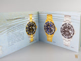 Rolex Submariner Booklet 1991 English