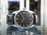 Rolex Oyster Precision black gilt dial