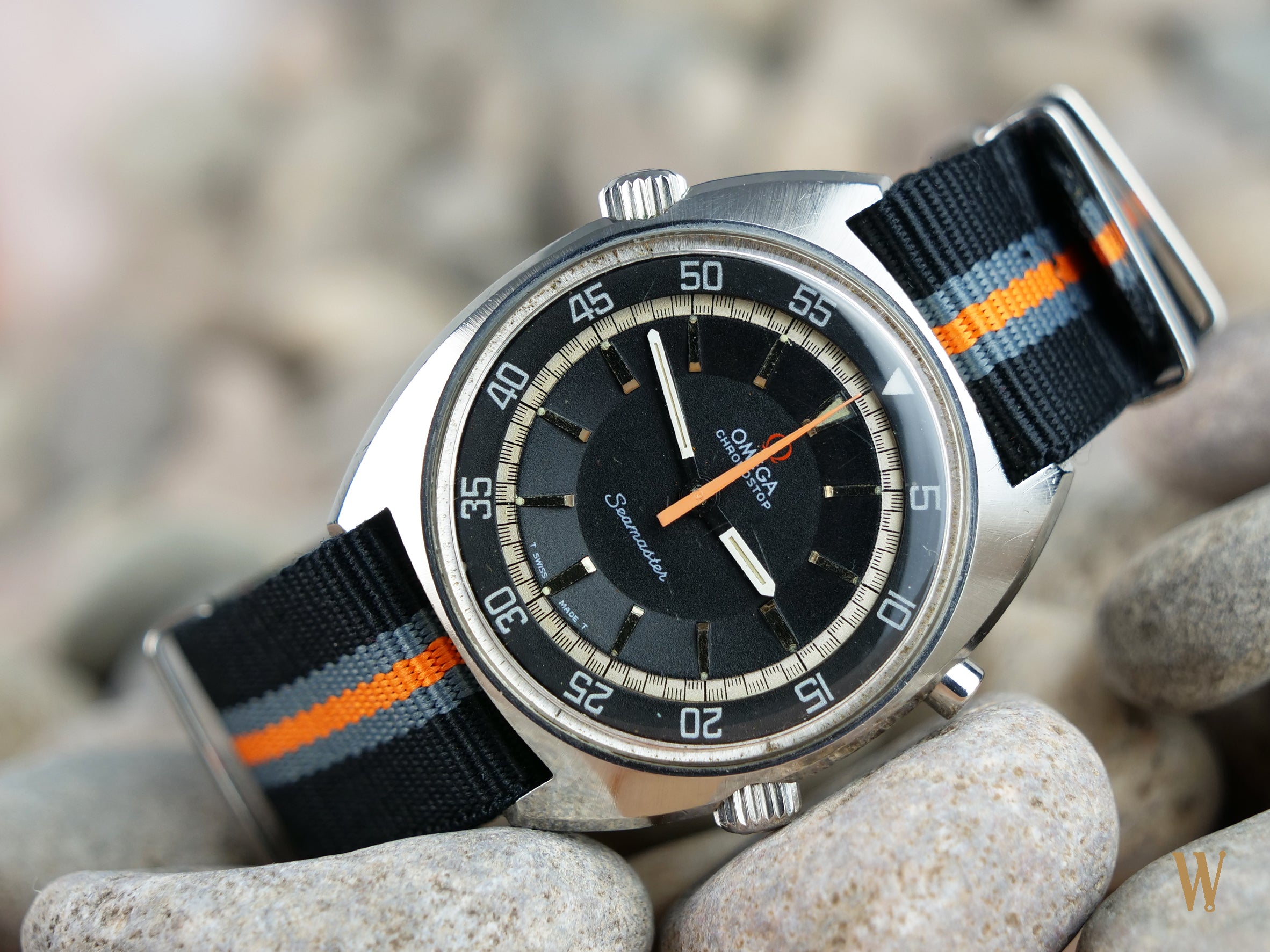 Omega Seamaster Chronostop 120 m jumbo diver – The Watch
