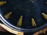 Rolex Oyster Precision black gilt dial