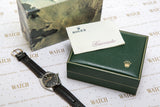Rolex  1002 Explorer with original Box and STS Service doc SOLD