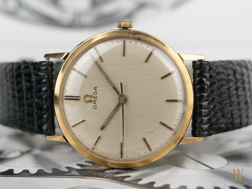 Omega gold clearance dress watch