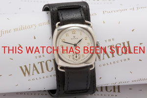 Rolex Officers Silver Trench Watch SOLD -