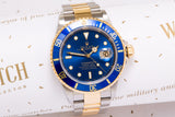 Rolex Submariner Steel and 18 ct Gold