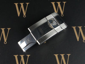 Rolex stainless steel deployment buckle