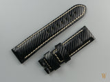 Panerai Black stripe Leather Strap Unworn
