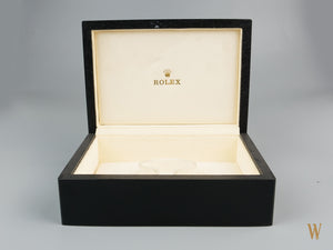 Rolex Cellini Polished Dark Wood Box