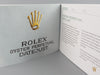 Rolex DateJust Booklet
