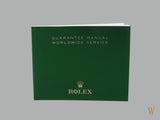 Rolex Card Holder and Guarantee Booklet