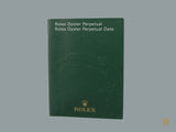 Rolex Oyster Perpetual Date Booklet English