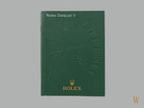 Rolex DateJust II Booklet English