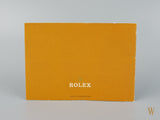 Rolex Explorer 16570 Booklet English 1989