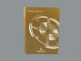 Rolex Factory Service Booklet USA