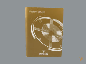 Rolex Factory Service Booklet USA