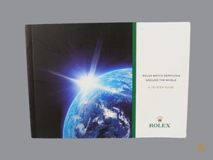 Rolex Factory Service Booklet worldwide