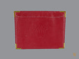 Rolex Vintage Burgundy Leather Document Wallet