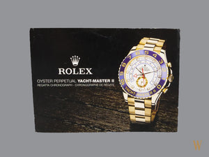 Rolex Yacht-Master II Leaflet