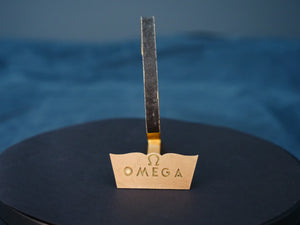 Omega dealers brass watch display stand