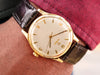 Omega 9 ct gold gents dress watch