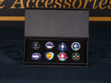 Omega Speedmaster 50th Anniversary pin set