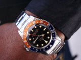 Rolex GMT Master 1675 Gilt Dial box and papers