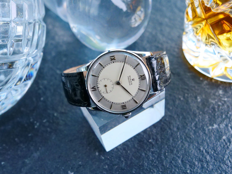 Rolex Precision ref 4658 two tone dial – The Watch Collector