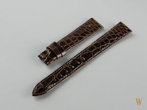 Rolex Patent ladies Brown Crocodile Strap