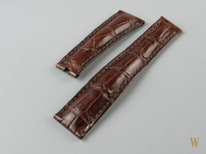 Rolex Dark Brown Alligator Strap