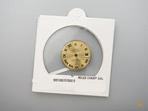 Rolex Ladies Datejust Gold Radial dial